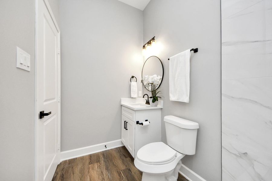 Furnished interior view inside a new home in , Houston (Image 12).