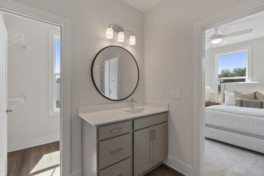 Furnished interior view inside a new home in , Atlanta (Image 15).