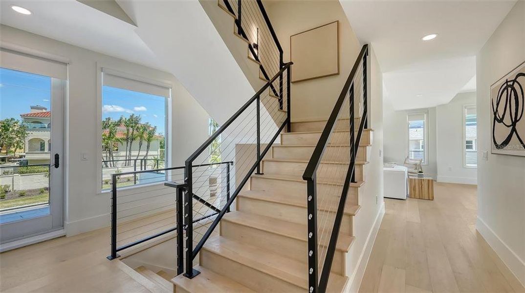 Furnished interior view inside a new home in , Sarasota (Image 53).