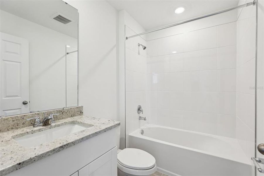Furnished interior view inside a new home in The Meadow at Crossprairie, St. Cloud (Image 17).