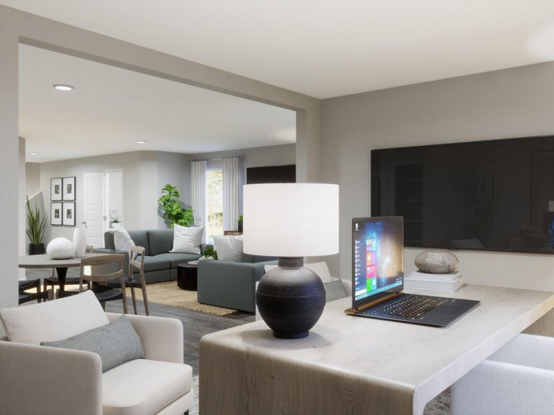 Photos are a representation of the floor plan. Options and interior selections will vary.