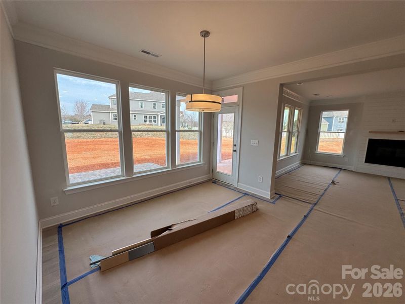 In-progress construction of a new home in Robinson Oaks, Gastonia, NC (Image 17). In-progress construction of a new home in Robinson Oaks, Gastonia, NC (Image 17).