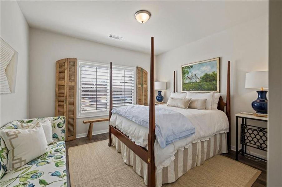 Furnished interior view inside a new home in Rosewood Lake Estates, Hoschton (Image 17). Furnished interior view inside a new home in Rosewood Lake Estates, Hoschton (Image 17).