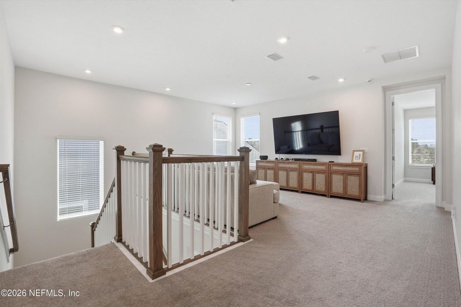 Furnished interior view inside a new home in RiverTown, St. Johns (Image 14).