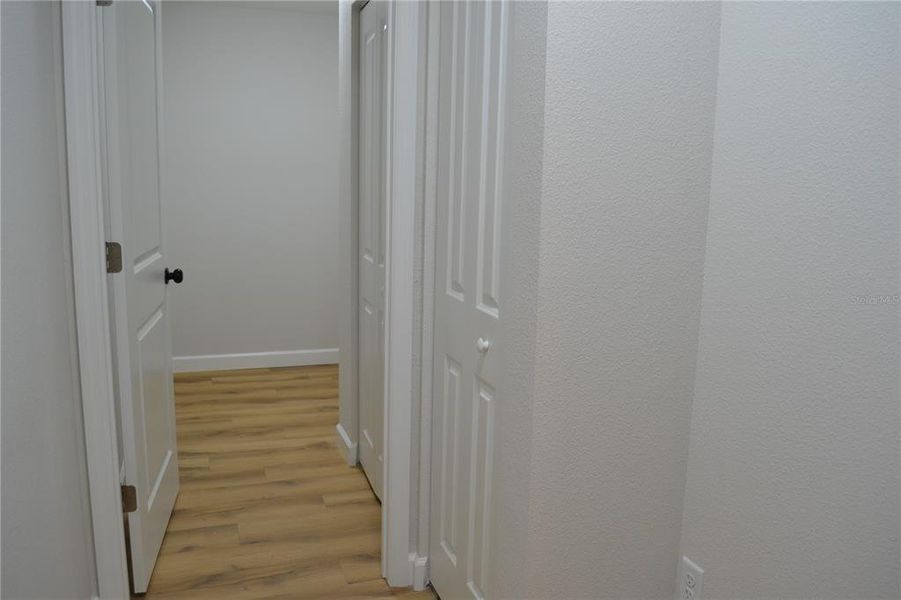 Laundry room with extra storage