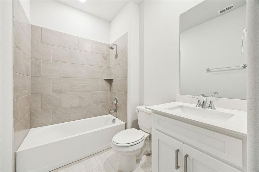 Furnished interior view inside a new home in Sicily, Princeton (Image 9).