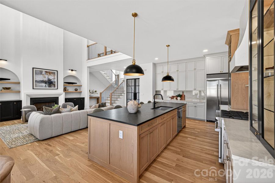 Furnished interior view inside a new home in , Belmont (Image 25).