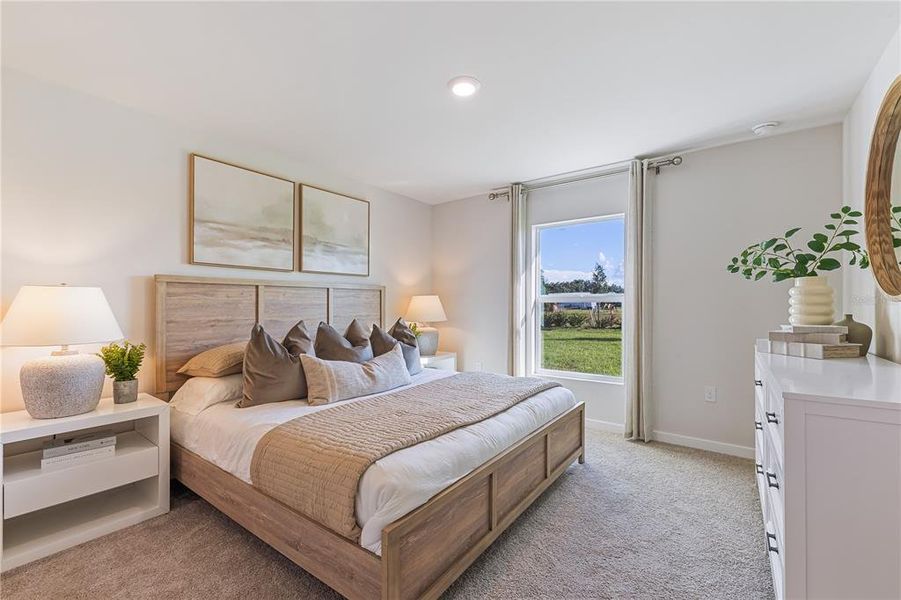 Furnished interior view inside a new home in Central Parc, North Port (Image 12).