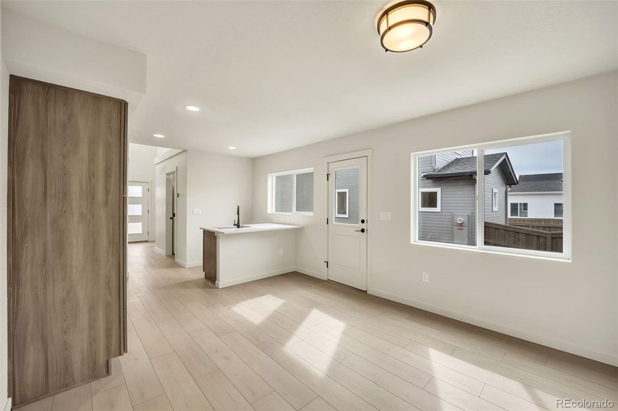 Spacious, unfurnished interior of a new home in , Colorado Springs (Image 12). Spacious, unfurnished interior of a new home in , Colorado Springs (Image 12).