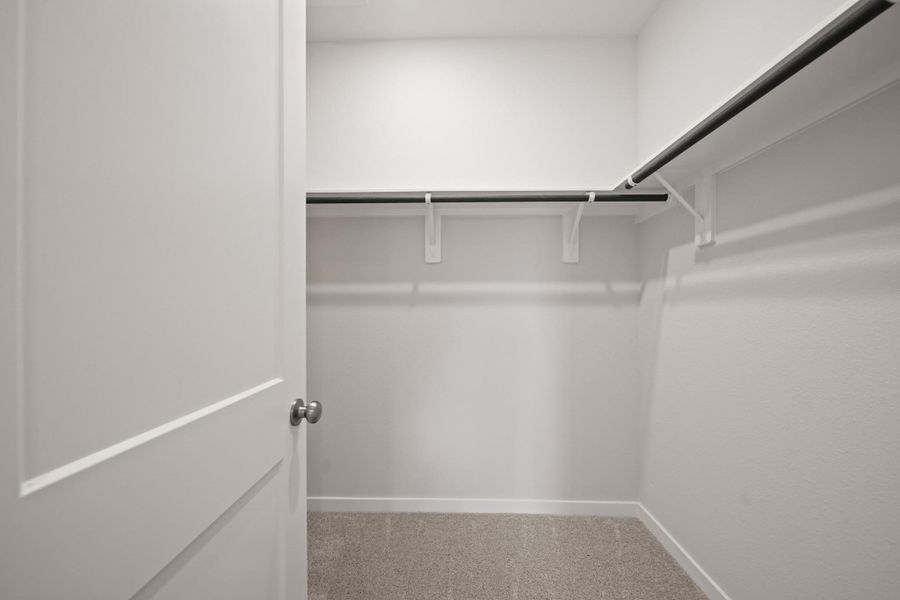 Spacious, unfurnished interior of a new home in Willow Trace 45' at Willow Trace, Spring (Image 17).