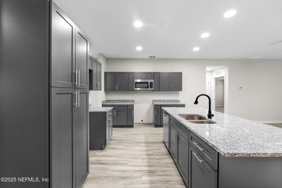 Furnished interior view inside a new home in , Jacksonville (Image 16).