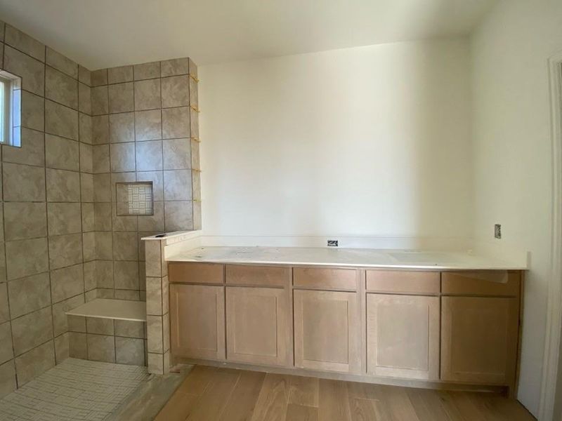 In-progress construction of a new home in Morningstar, Aledo, TX (Image 8).