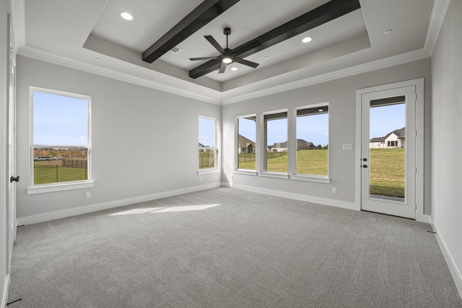 Representative unfurnished interior of a home built from the Lancaster by Windsor Homes in Ridge Pointe Estates, McLendon-Chisholm (Image 23). Representative unfurnished interior of a home built from the Lancaster by Windsor Homes in Ridge Pointe Estates, McLendon-Chisholm (Image 23).