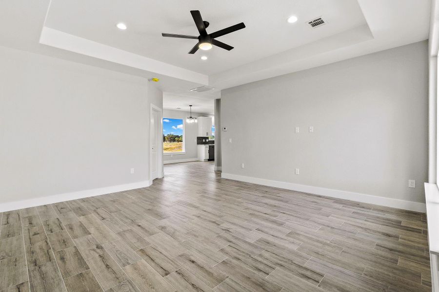 Spacious, unfurnished interior of a new home in , Trinity (Image 23).