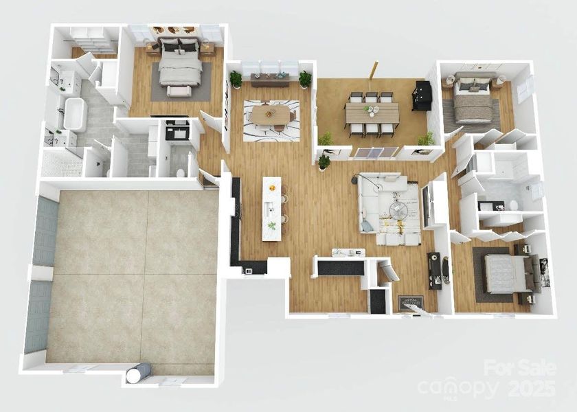 3D floor plan 3D floor plan