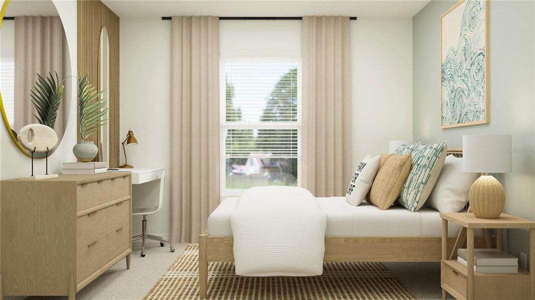 Furnished interior view inside a new home in Marion Ranch, Ocala (Image 6). Furnished interior view inside a new home in Marion Ranch, Ocala (Image 6).