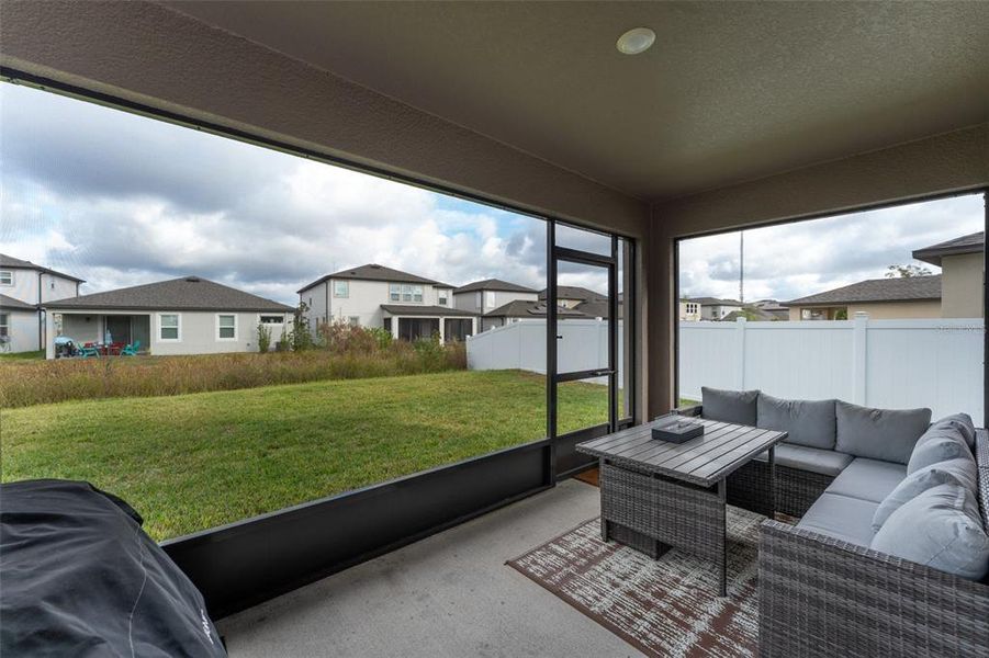 Exterior details and patio area of a home in , Riverview (Image 24).