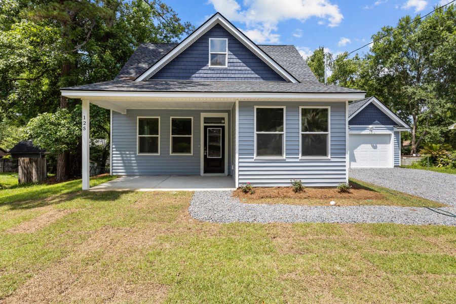 Front exterior of a new home in , Summerville, SC, highlighting curb appeal (Image 1).