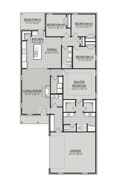 Gauguin III B - Floor Plan - DSLD Homes