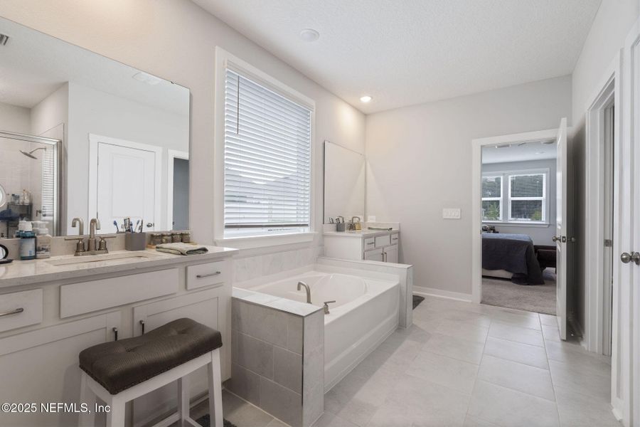 Furnished interior view inside a new home in , Jacksonville (Image 13). Furnished interior view inside a new home in , Jacksonville (Image 13).