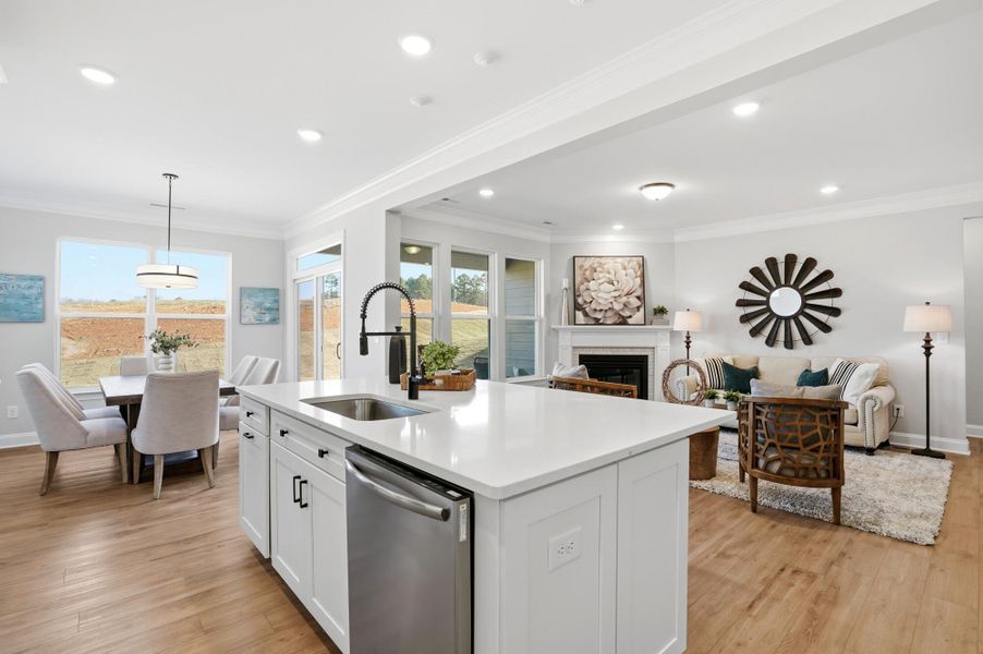 Furnished interior view inside a new home in Carrington, Stanley (Image 16).