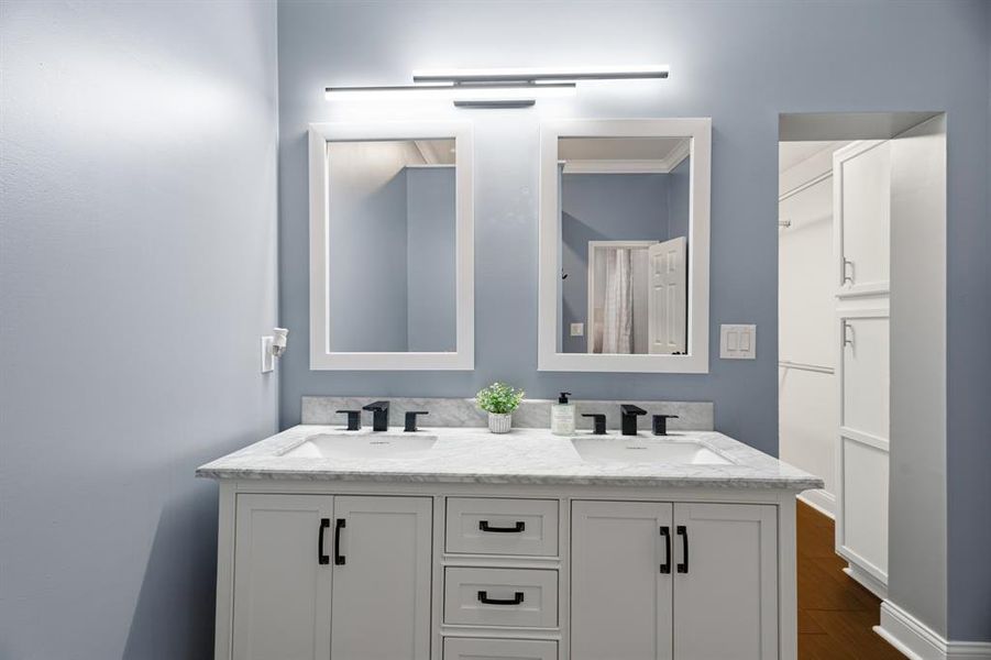 Furnished interior view inside a new home in , Alvord (Image 15).