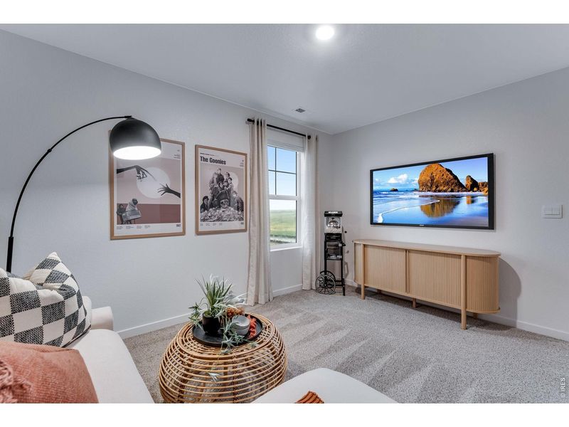Furnished interior view inside a new home in Vista Meadows, Fort Lupton (Image 16).
