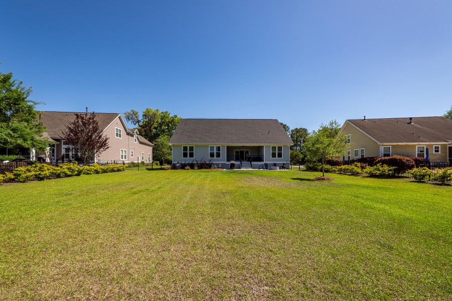 Exterior details and patio area of a home in , Charleston (Image 30).