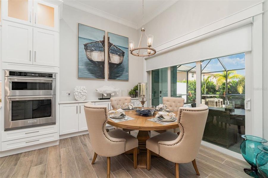 Furnished interior view inside a new home in , Cape Coral (Image 39).