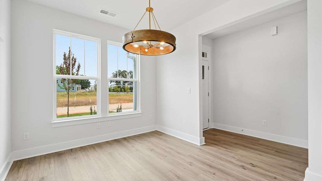 Furnished interior view inside a new home in Barton Hollow Single Family Homes, Fountain Inn (Image 8). Furnished interior view inside a new home in Barton Hollow Single Family Homes, Fountain Inn (Image 8).