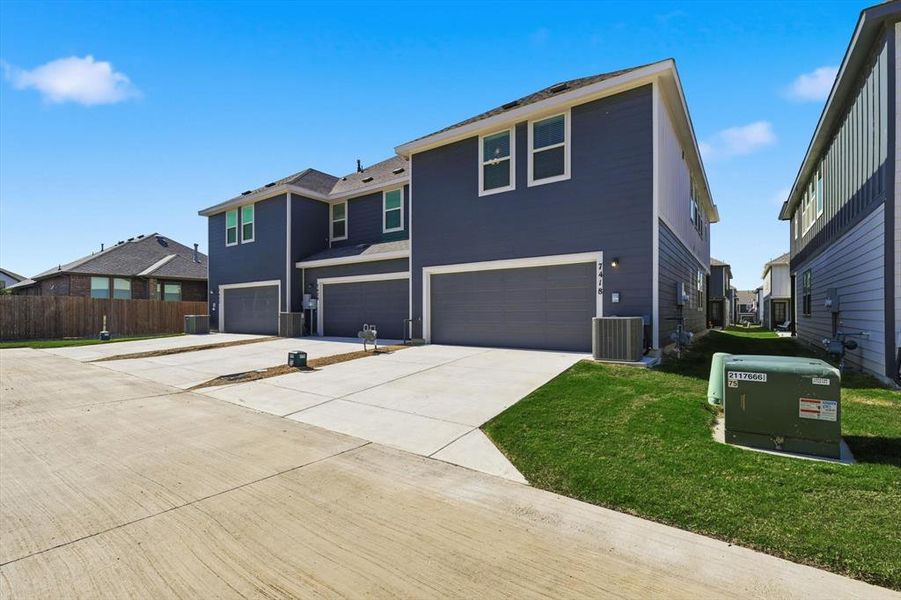 Exterior details and patio area of a home in , Fort Worth (Image 20). Exterior details and patio area of a home in , Fort Worth (Image 20).