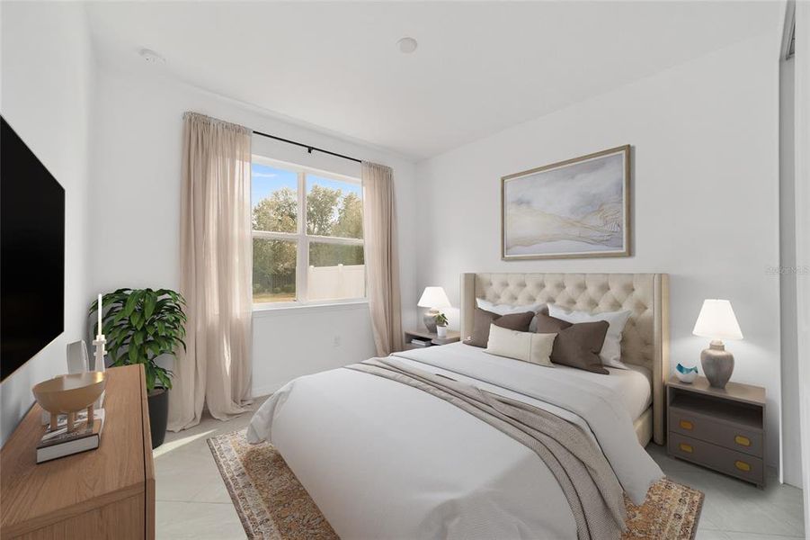 Furnished interior view inside a new home in Calesa Township, Ocala (Image 9).