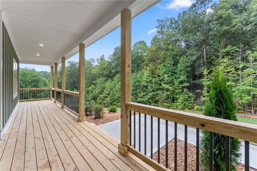 Exterior details and patio area of a home in , Baldwin (Image 36).