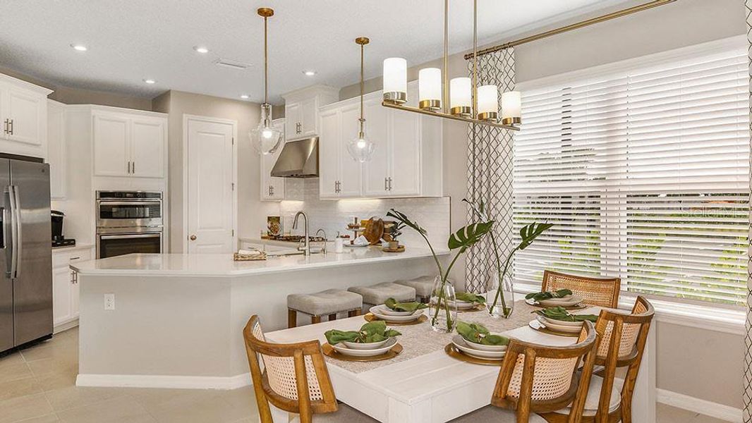 Furnished interior view inside a new home in Westview, Poinciana (Image 14).