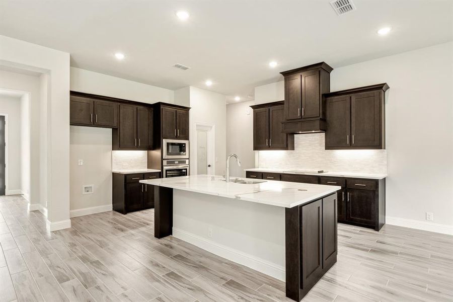 Furnished interior view inside a new home in Villages of Walnut Grove, Midlothian (Image 11). Furnished interior view inside a new home in Villages of Walnut Grove, Midlothian (Image 11).