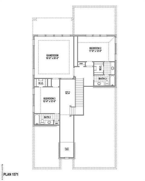 2nd Level Floor Plan