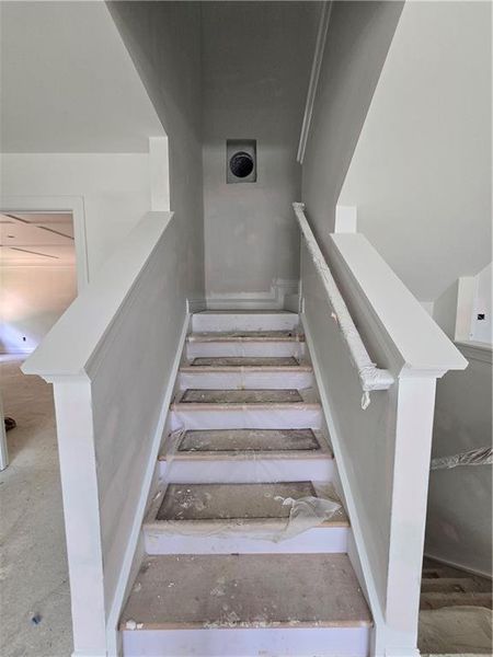 In-progress construction of a new home in Marble Tree, Ball Ground, GA (Image 36).
