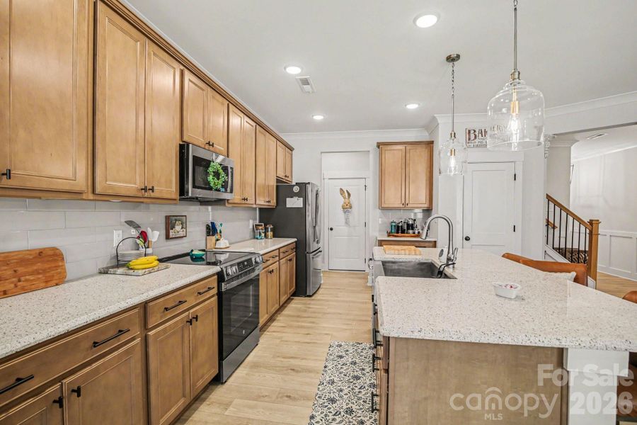 Furnished interior view inside a new home in , Greensboro (Image 25).