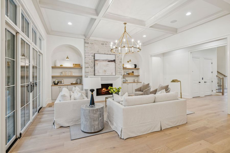 Furnished interior in a model home at The Grove in College Grove (Image 20). Furnished interior in a model home at The Grove in College Grove (Image 20).