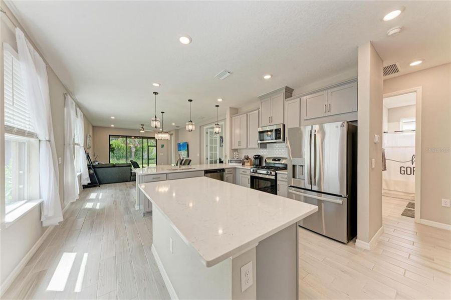 Furnished interior view inside a new home in , Nokomis (Image 9).