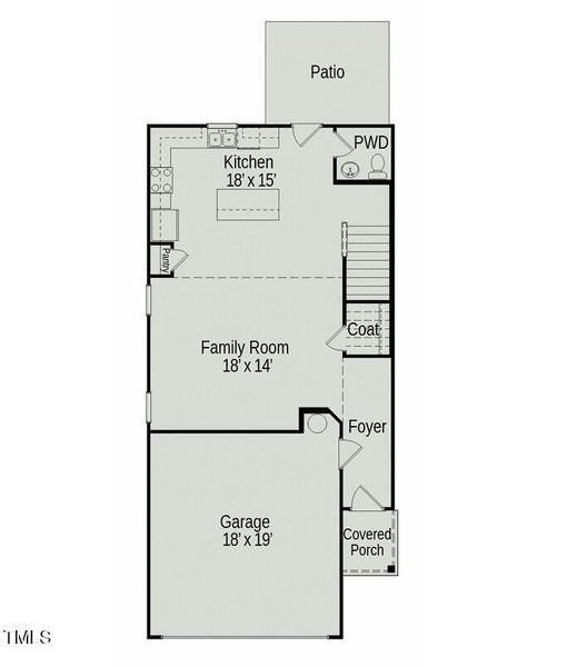 Floor plan level 1 Floor plan level 1
