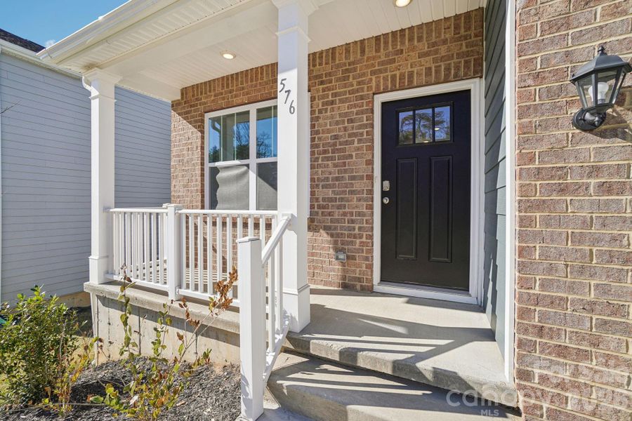 Exterior details and patio area of a home in Rydele Heights, Asheville (Image 20). Exterior details and patio area of a home in Rydele Heights, Asheville (Image 20).