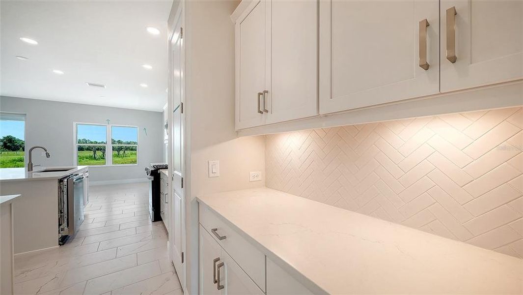 Furnished interior view inside a new home in Grand Park, Sarasota (Image 10). Furnished interior view inside a new home in Grand Park, Sarasota (Image 10).