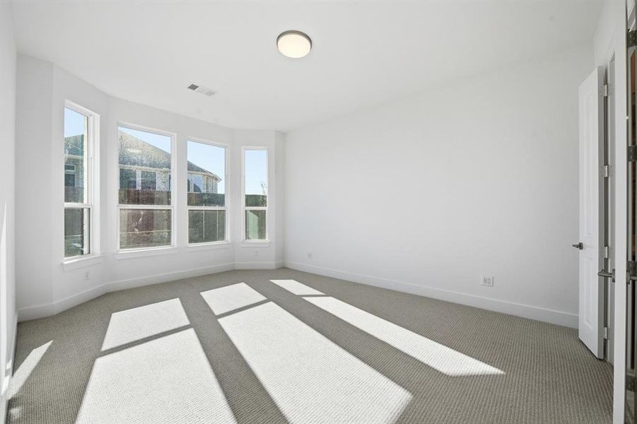 Spacious, unfurnished interior of a new home in Wildflower Ranch: 50ft. lots, Dish (Image 17). Spacious, unfurnished interior of a new home in Wildflower Ranch: 50ft. lots, Dish (Image 17).