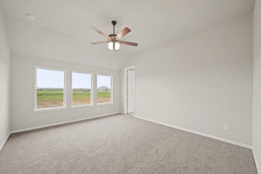 Spacious owner's suite (*Photo not of actual home and used for illustration purposes only.)