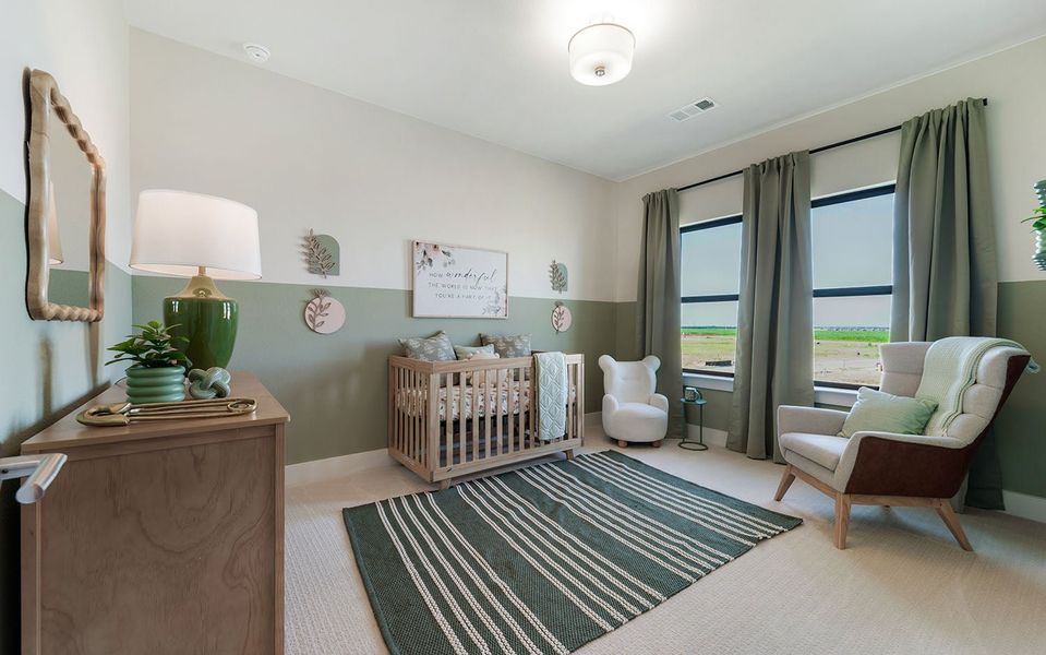 Furnished interior view inside a new home in Marvida, Cypress (Image 30).