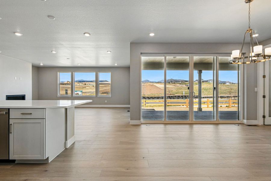 Spacious, unfurnished interior of a new home in Trailstone, Arvada (Image 42).