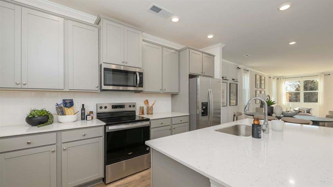 Furnished interior view inside a new home in Mableton Station, Mableton (Image 24). Furnished interior view inside a new home in Mableton Station, Mableton (Image 24).