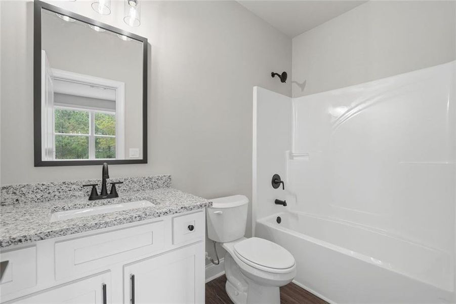 Furnished interior view inside a new home in , Dawsonville (Image 9).