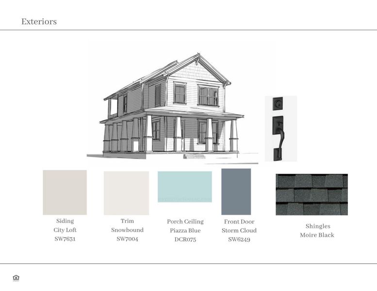 Sample of building materials used in homes in , Summerville (Image 9).